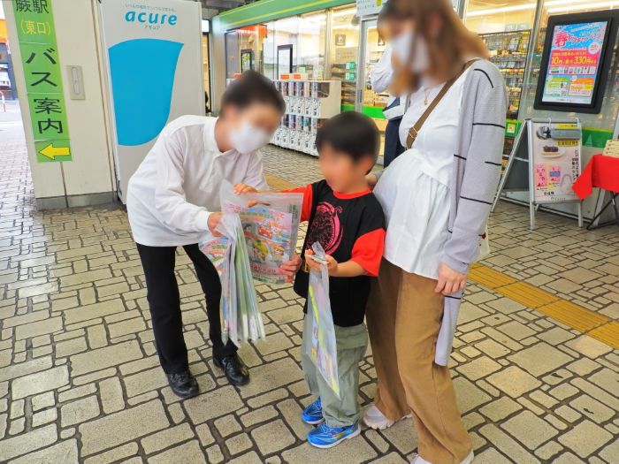 防犯キャンペーンの様子の写真6