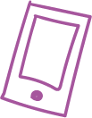 スマホのイラスト