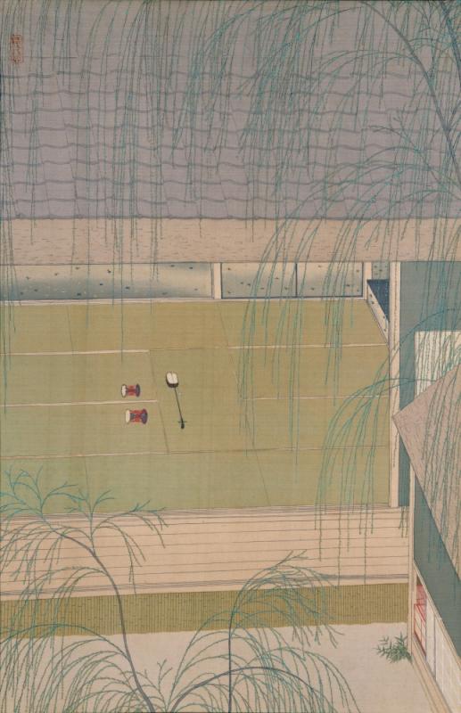 小村雪岱《青柳》1924年頃 埼玉県立近代美術館蔵 前期展示