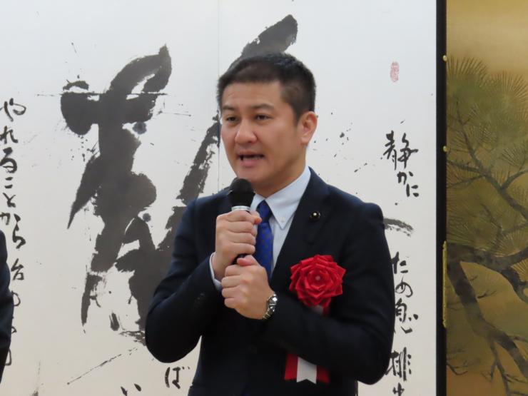 6月11日議長祝辞の写真