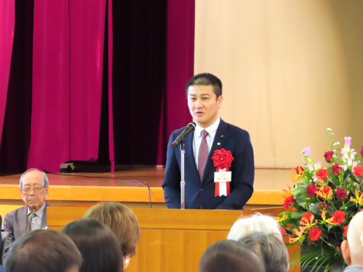 6月13日議長祝辞の写真