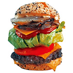ハンバーガーの写真