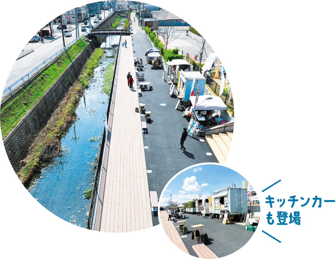 キッチンカーも登場