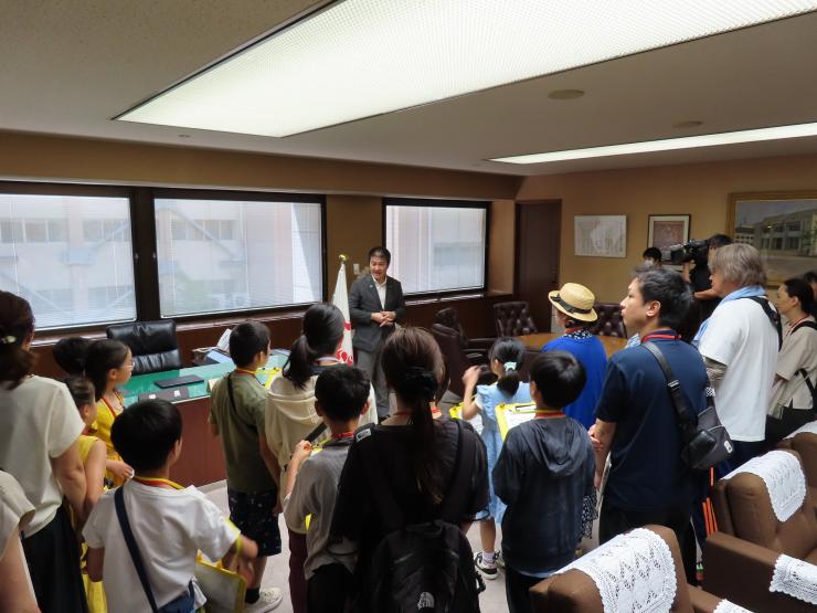 8月18日議長の様子