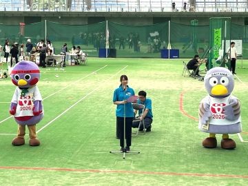 広報キャラバン隊によるねんりんピック概要紹介01
