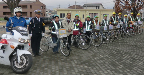 自転車用ヘルメット着用の推進