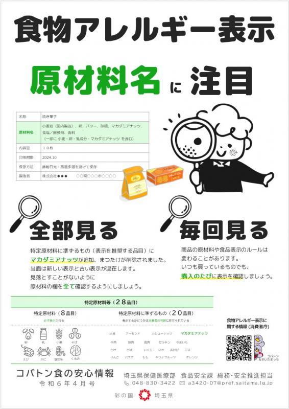 コバトン食の安心情報令和6年4月号