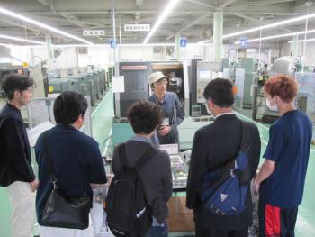 機械科見学