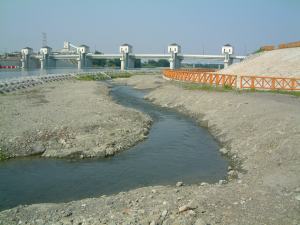 緩勾配魚道の画像