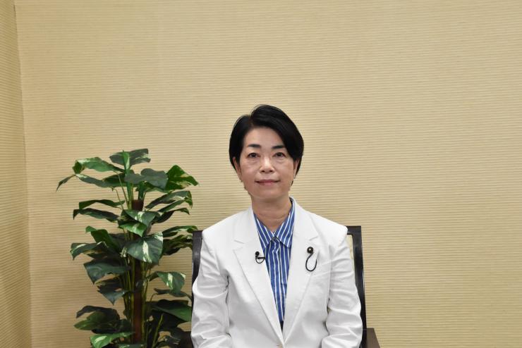 7月19日城下のり子議員の写真