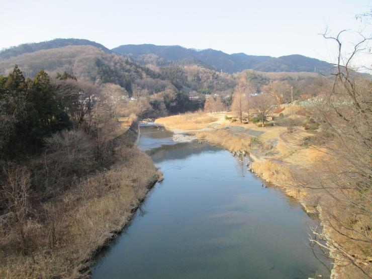 渡戸橋下流の風景