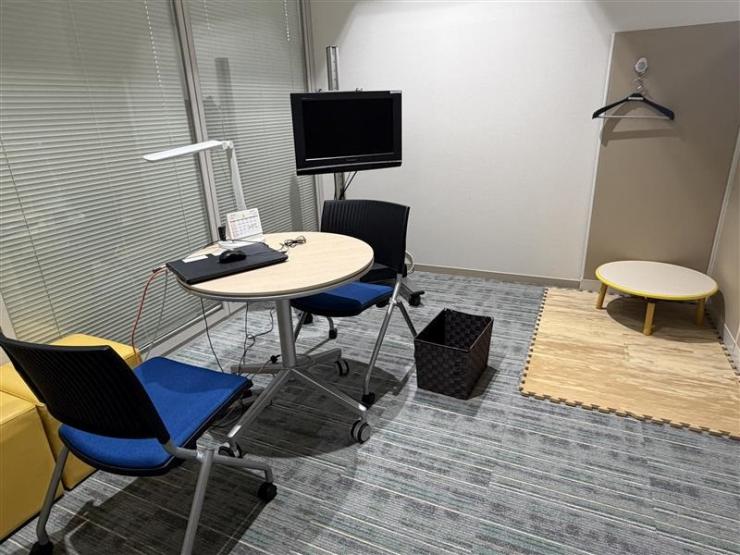 面談相談のカウンセリングブース