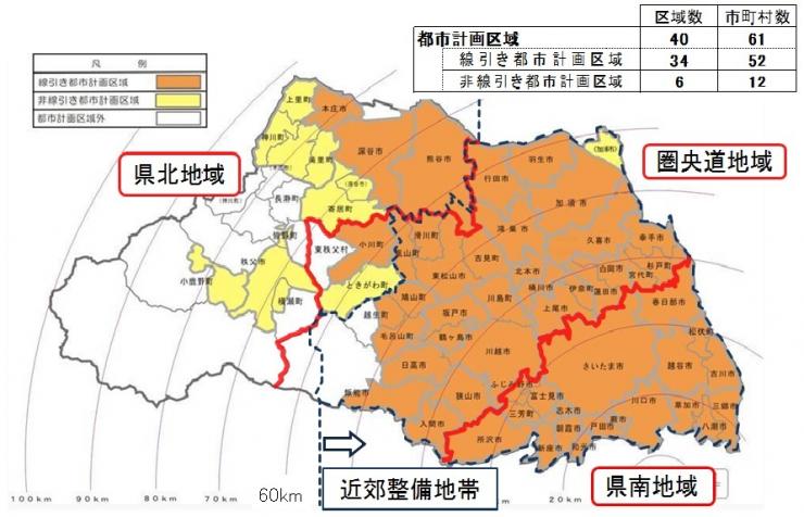 埼玉県の都市計画