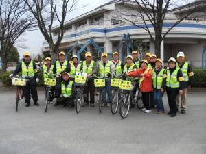 手子林サイクリングクラブの皆さん