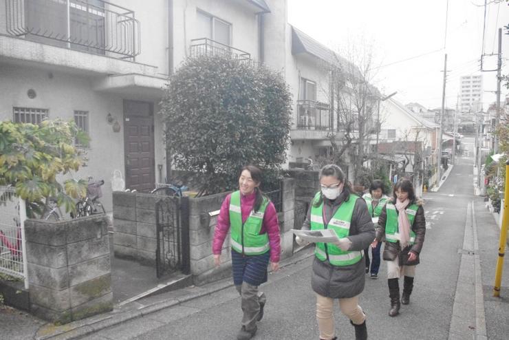 さいたま市浦和区の防犯隊の皆さん