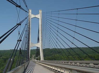 秩父公園橋全景