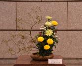 9月7日生け花の写真